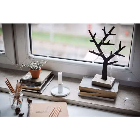 Romantic Tree Shape Jewelry Display Stand Earring Necklace Holder Jewelry Hanging Rack for Home Showcase