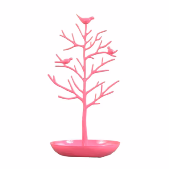 가정 훈장을 위한 까만 금속 나무 모양의 진열대